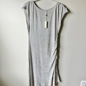 Max Studio black and white striped women’s dress. Size small